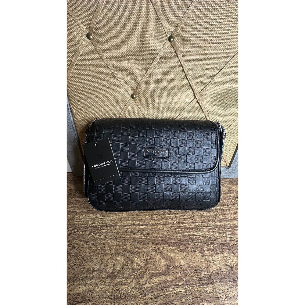 NWT London Fog Houston Flap Over Shoulder Bag